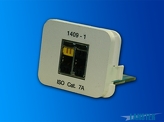 Wkładka ekranowana ACO Plus RAL1013 1xAMP-TWIST-7AS, ISO kat.7A