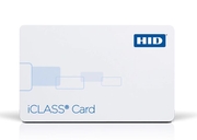 HID iCLASS 2K2 Zbliżeniowa karta inteligentna PVC, 2K bitów z 2 obszarami zastosowania. (Zarogramowana dla 37-bitowego formatu H10304 Sensormatic). zwykła biały PVC z sekwencyjnie dopasowywaną numeracją kart wewnętrznych / zewnętrznych (druk atramentowy).