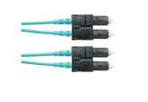 Kabel  krosowy OM3 SC-PC/SC-PC duplex, 3mm, LSZH, 1m