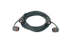 Patch cord constructed of industrial grade UTP Category 6 stranded cable with modular plugs. Includes dust caps, 3 ft.