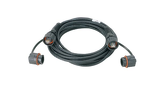 Patch cord constructed of industrial grade UTP Category 5e stranded cable with modular plugs. Includes dust caps, 3 ft.