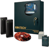 Zestaw startowy Kantech zawierający 5 elementów:
1 x E-SPE-V8 Wielojęzyczna edycja specjalna EntraPass
1 x Konwerter USB-485 USB do RS485
1 x KT-300EU-8K Panel pudełkowy EU KT-300 128K RAM
2 x Przekaźnik  808,012,510 SPDT