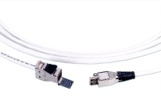 Kabel przejściowy PiMF 1200 MHz Kat.7A: gniazdo / wtyk AMP-TWIST-7AS, 10m  - PN 1-1711579-0